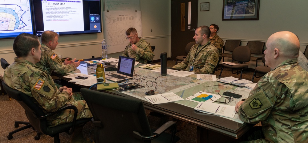 Pa. National Guard conducts virtual winter storm exercise