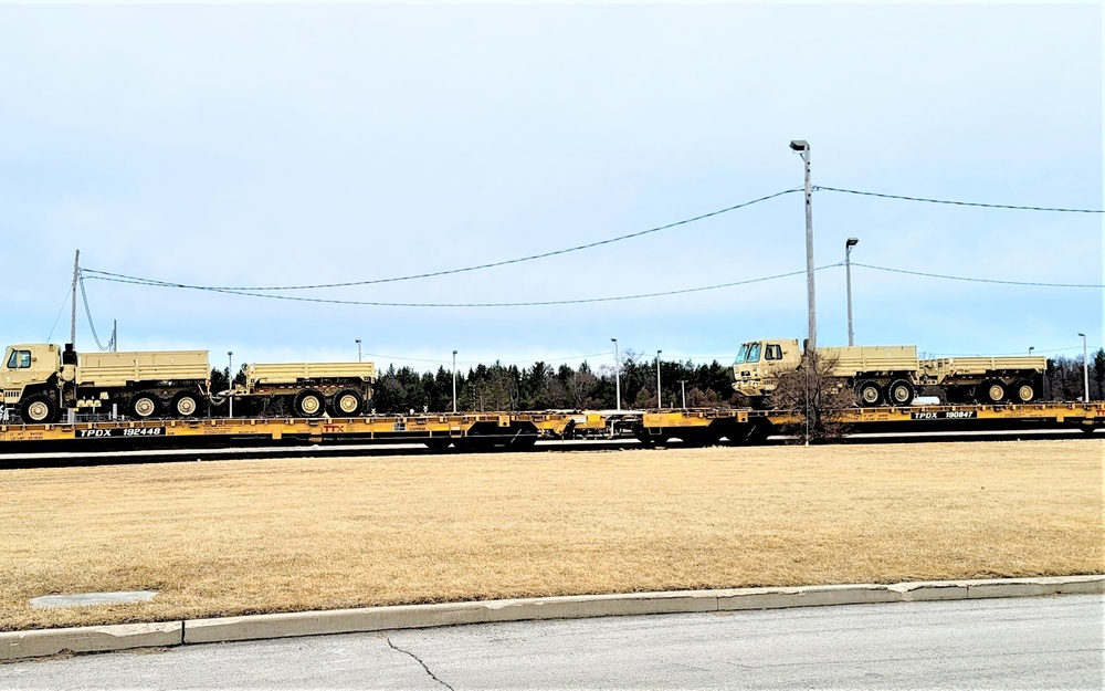 Fort McCoy railroad ops picks up steam in 2022 with spring, summer, fall rail movements