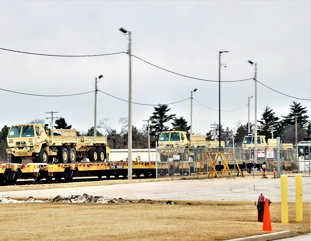 Fort McCoy railroad ops picks up steam in 2022 with spring, summer, fall rail movements