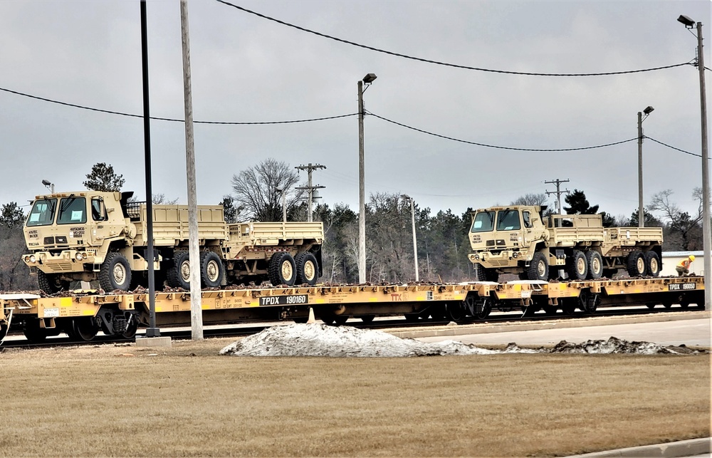 Fort McCoy railroad ops picks up steam in 2022 with spring, summer, fall rail movements