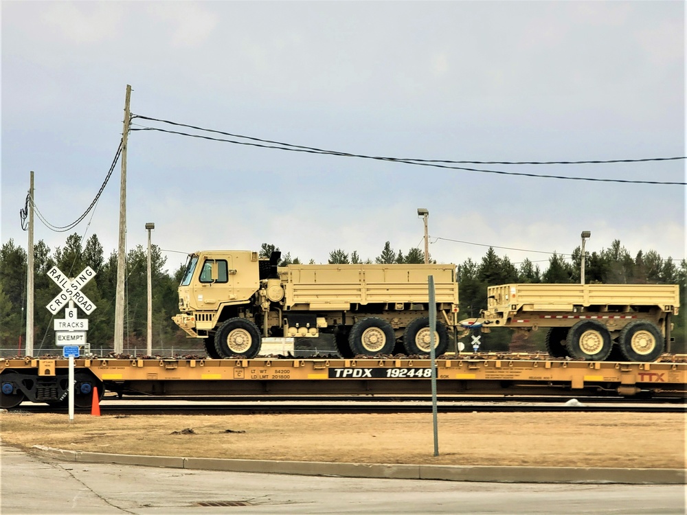 Fort McCoy railroad ops picks up steam in 2022 with spring, summer, fall rail movements