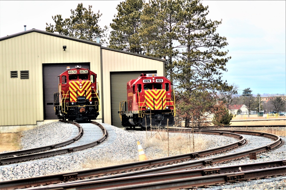 Fort McCoy railroad ops picks up steam in 2022 with spring, summer, fall rail movements