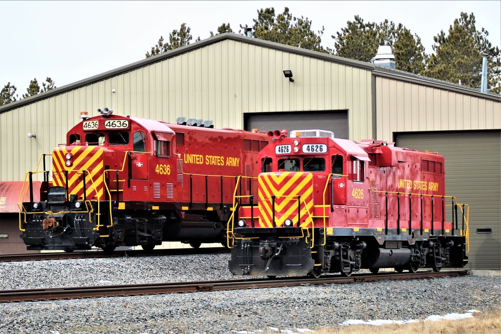 Fort McCoy railroad ops picks up steam in 2022 with spring, summer, fall rail movements