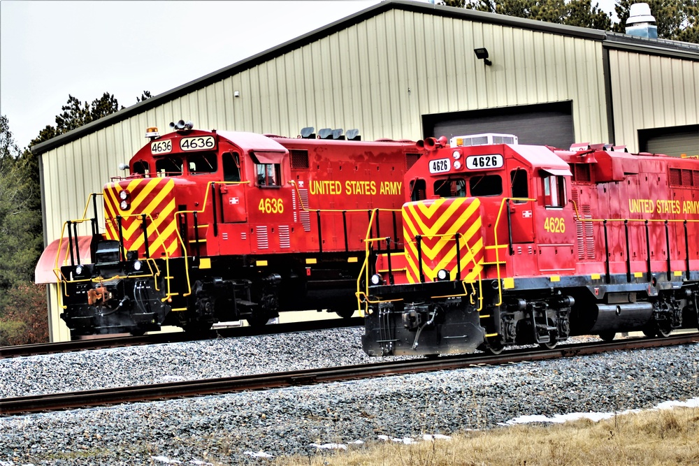 Fort McCoy railroad ops picks up steam in 2022 with spring, summer, fall rail movements