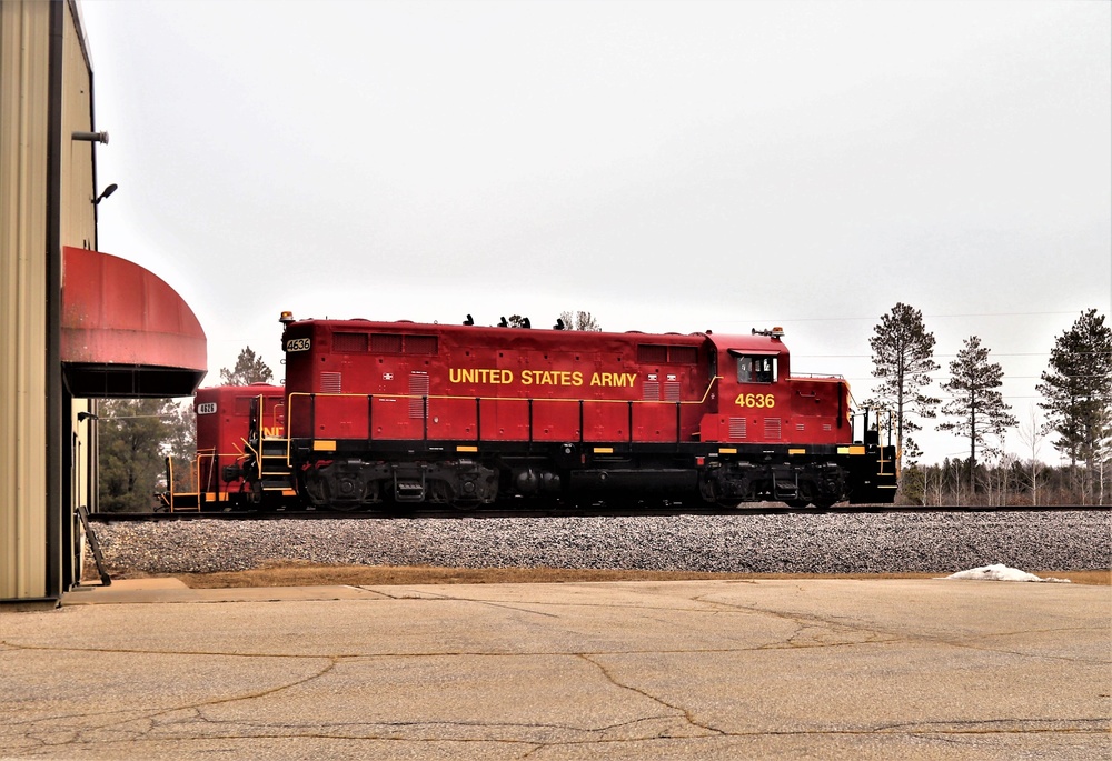 Fort McCoy railroad ops picks up steam in 2022 with spring, summer, fall rail movements