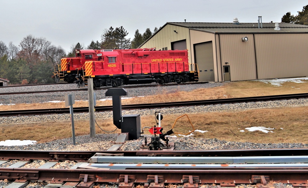 Fort McCoy railroad ops picks up steam in 2022 with spring, summer, fall rail movements