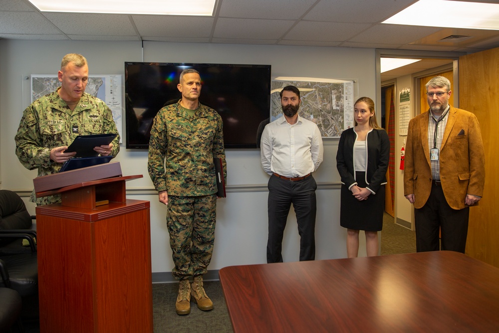 MCIEAST-MCB Camp Lejeune Receives the 2022 SECDEF and the SECNAV Environmental Awards for Environmental Restoration