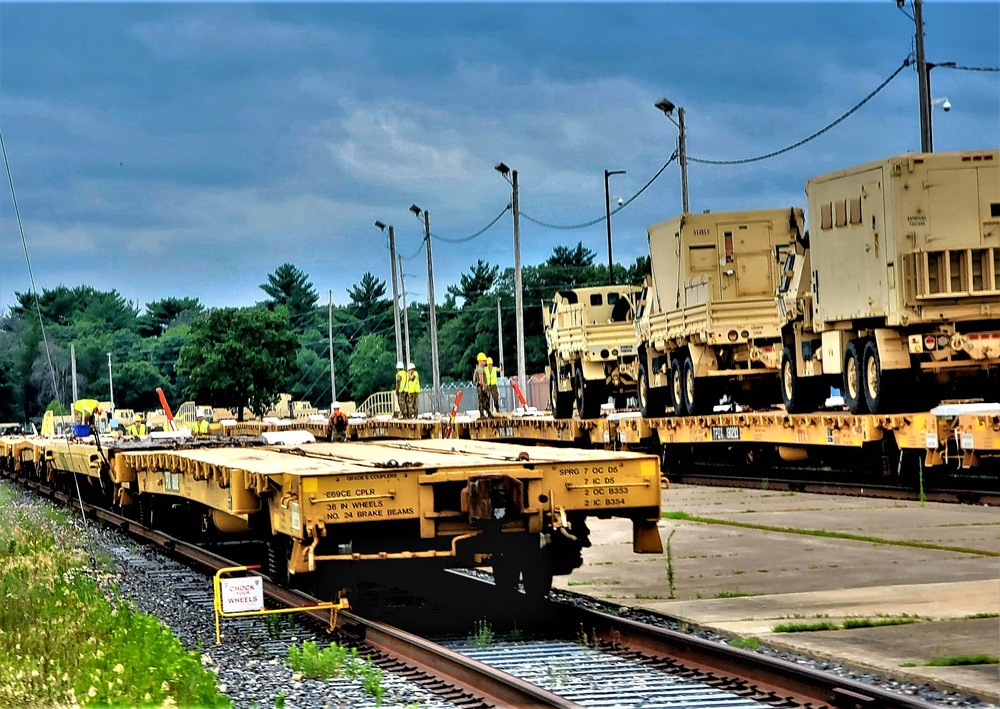 Fort McCoy railroad ops picks up steam in 2022 with spring, summer, fall rail movements