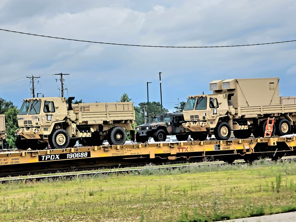 Fort McCoy railroad ops picks up steam in 2022 with spring, summer, fall rail movements