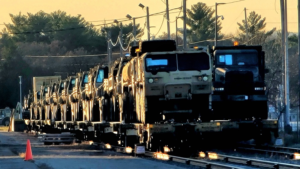 Fort McCoy railroad ops picks up steam in 2022 with spring, summer, fall rail movements