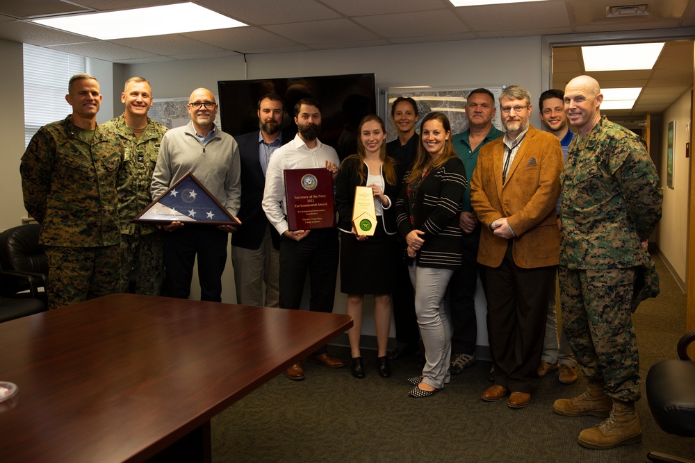 MCIEAST-MCB Camp Lejeune Receives the 2022 SECDEF and the SECNAV Environmental Awards for Environmental Restoration