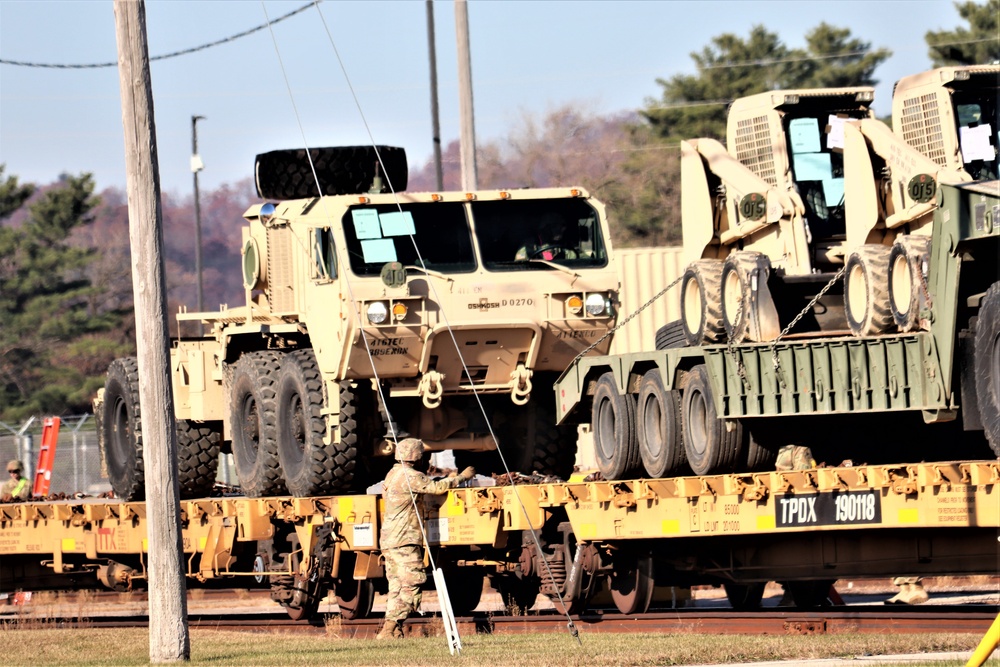 Fort McCoy railroad ops picks up steam in 2022 with spring, summer, fall rail movements