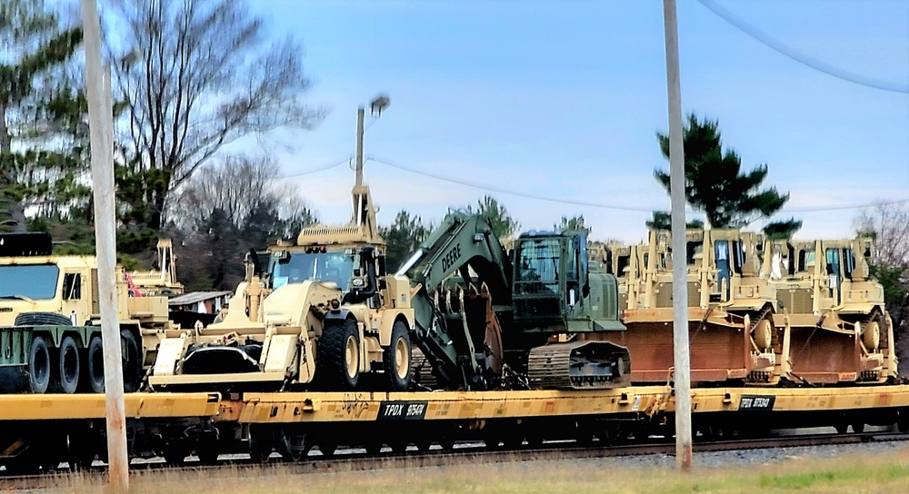 Fort McCoy railroad ops picks up steam in 2022 with spring, summer, fall rail movements