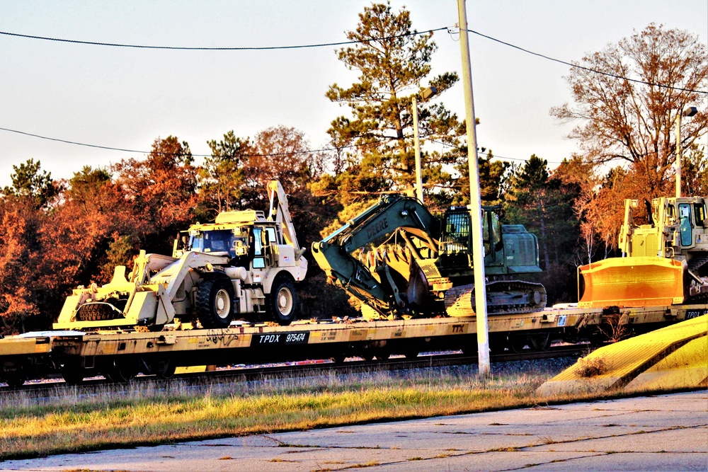 Fort McCoy railroad ops picks up steam in 2022 with spring, summer, fall rail movements