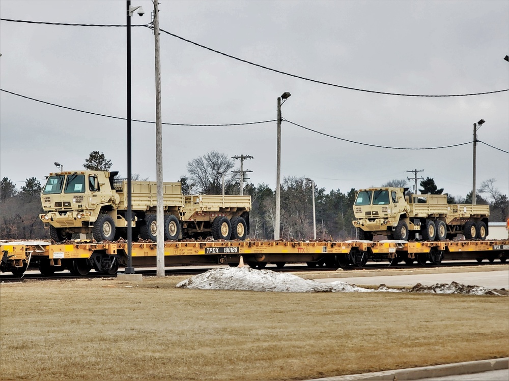 Fort McCoy railroad ops picks up steam in 2022 with spring, summer, fall rail movements