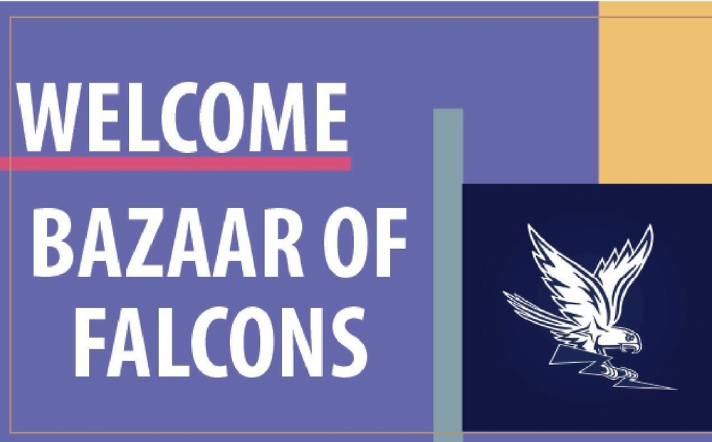 Bazaar of Falcons Marquee graphic