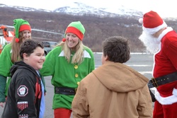 Santa to the Villages 2022: Larsen Bay [Image 1 of 16]