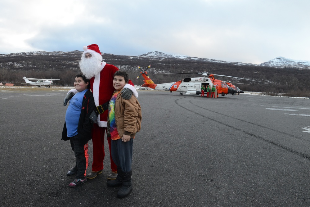Santa to the Villages 2022: Larsen Bay