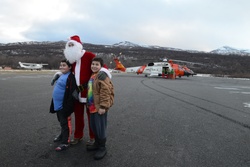 Santa to the Villages 2022: Larsen Bay [Image 15 of 16]