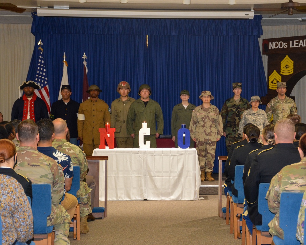 TAMC Noncommissioned Officer (NCO) Induction ceremony