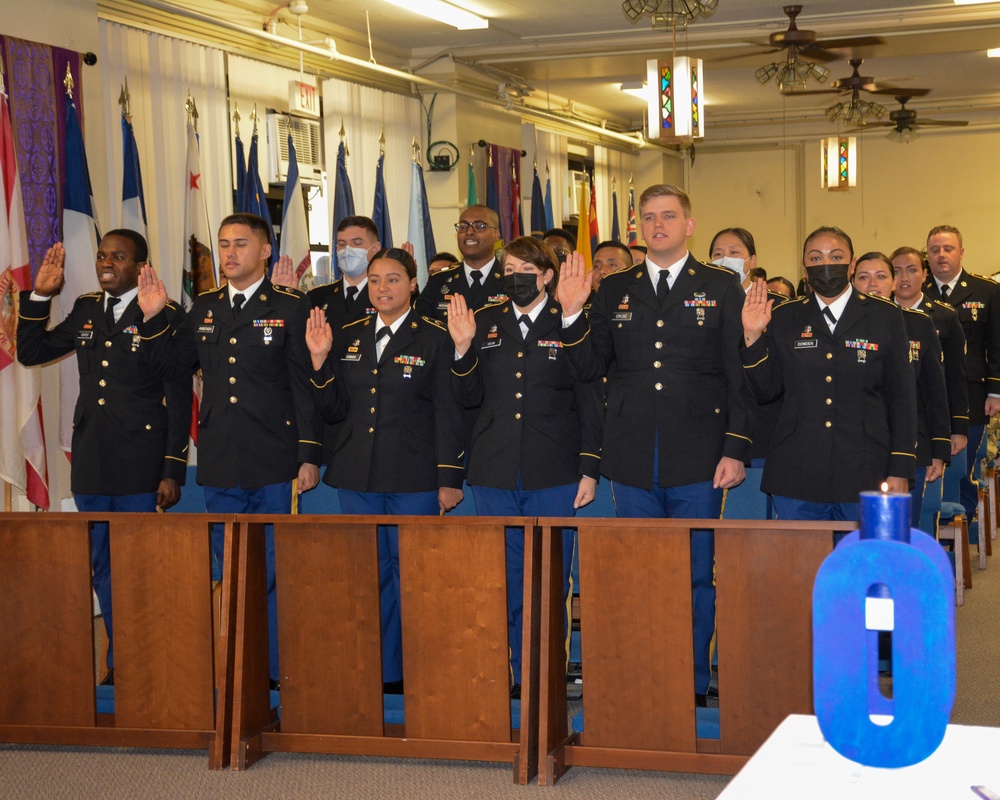 TAMC Noncommissioned Officer (NCO) Induction ceremony