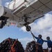 Decatur replenishment-at-sea with USNS Washington Chambers