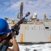 Decatur replenishment-at-sea with USNS Washington Chambers