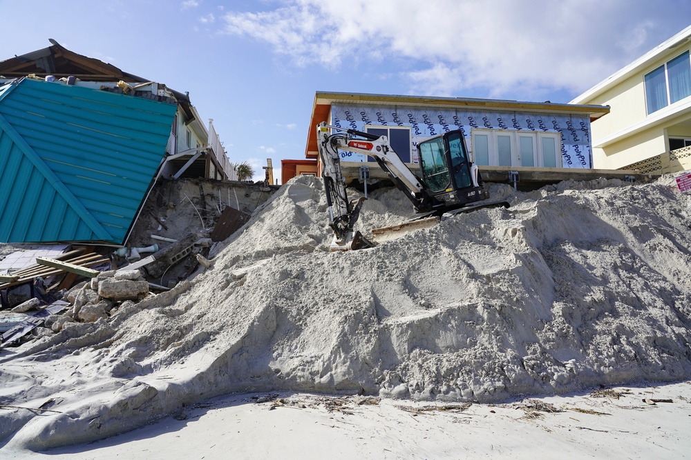 Daytona Beach Shoreline Damage