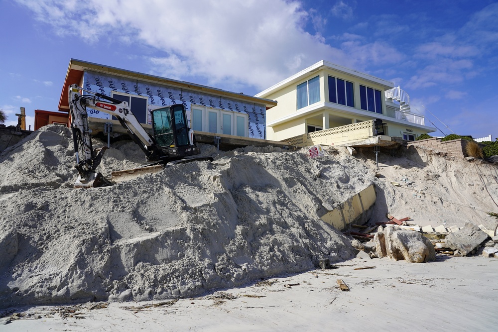 Daytona Beach Shoreline Damage