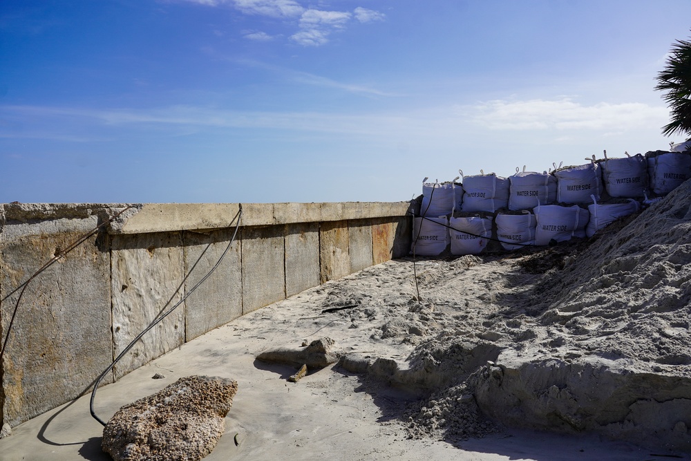 Daytona Beach Shoreline Damage