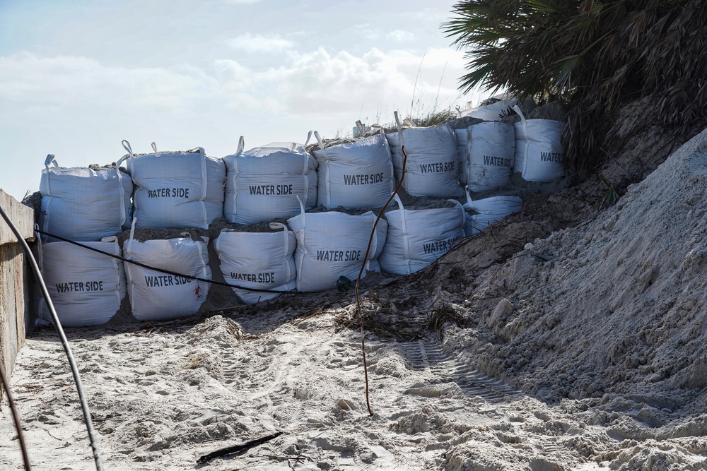 Daytona Beach Shoreline Damage