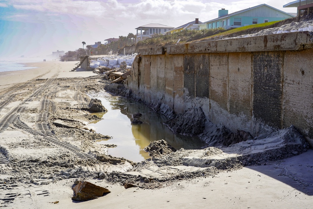 Daytona Beach Shoreline Damage