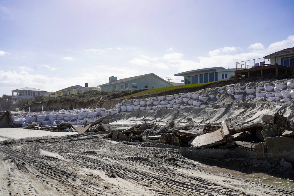 Daytona Beach Shoreline Damage