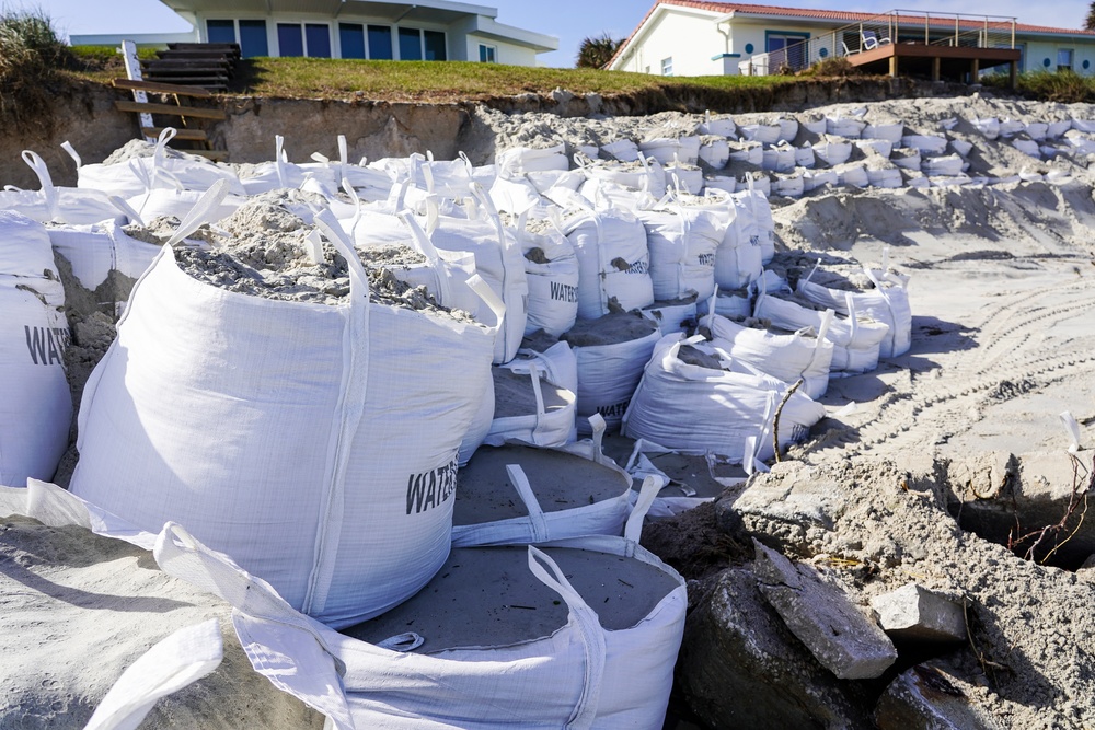 Daytona Beach Shoreline Damage