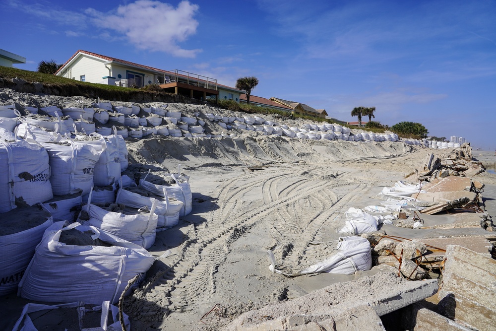 Daytona Beach Shoreline Damage