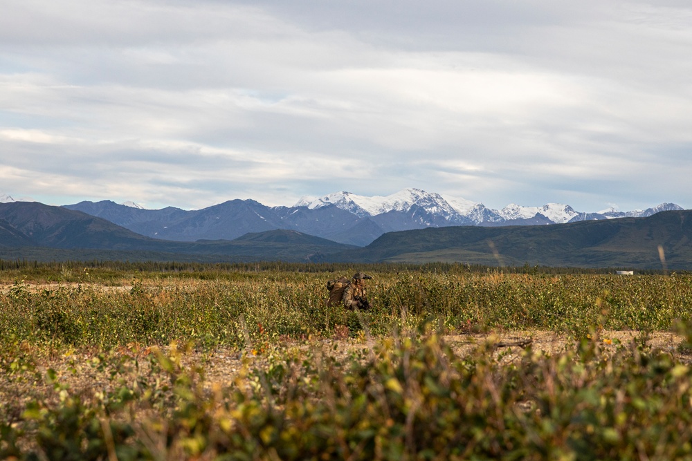 1st Recon Marines train in Alaska