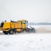 51st CES clears snow from flightline