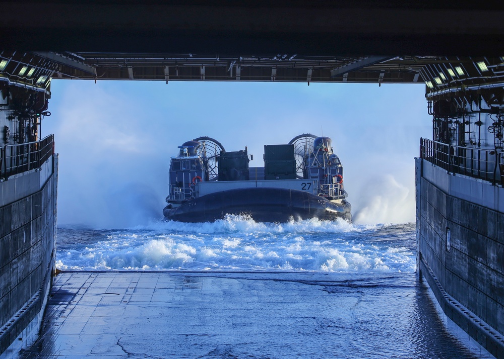 USS Anchorage Well Deck Operations