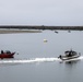 People enjoying recreating safely in the maintained estuary at Gold Beach, Ore.