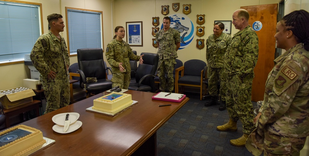 Diego Garcia Celebrates U.S. Space Force 3rd Birthday