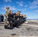 Pistol Deck Shoot on USS Anchorage