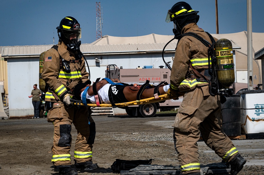 380th AEW HAZMAT Exercise