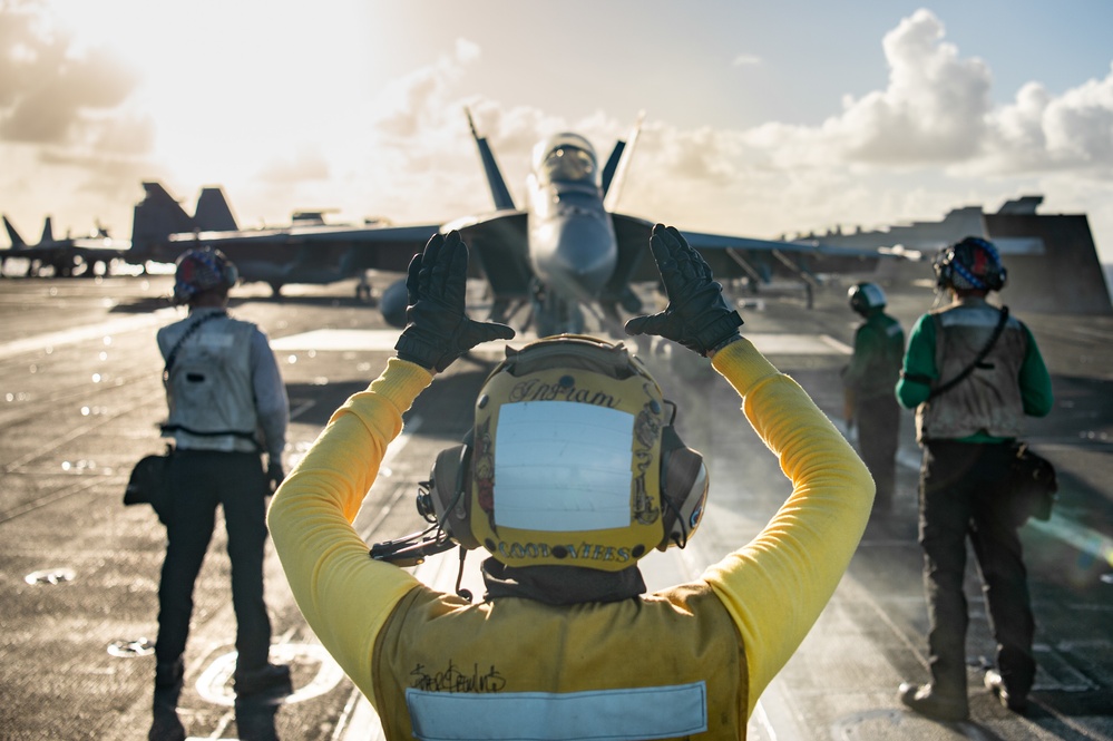 Nimitz Conducts Flight Operations