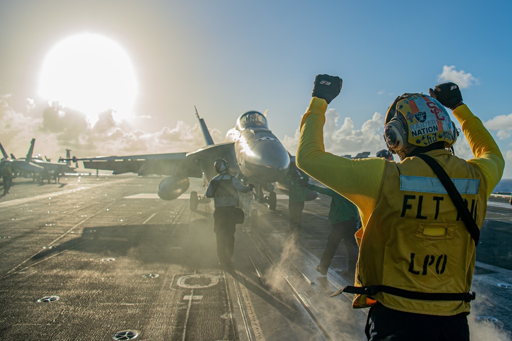 Nimitz Conducts Flight Operations