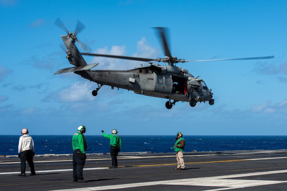 MH-60S Helicopter Lift Off