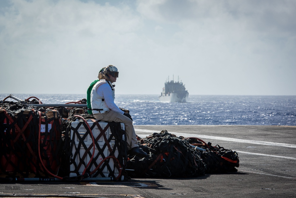 Replenishment At Sea