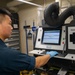 U.S. Navy Sailor Tests Oil Samples