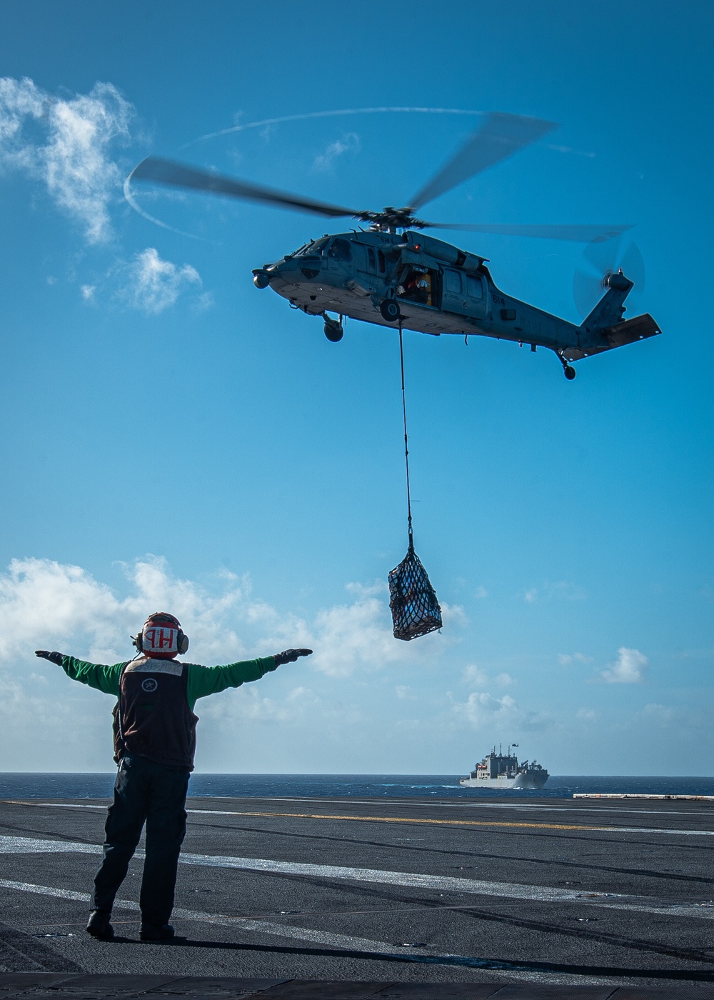 Nimitz Conducts VERTREP