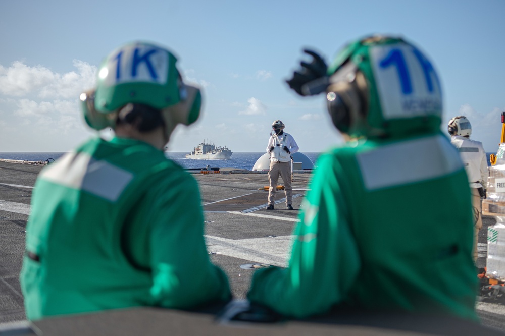 Nimitz Conducts VERTREP