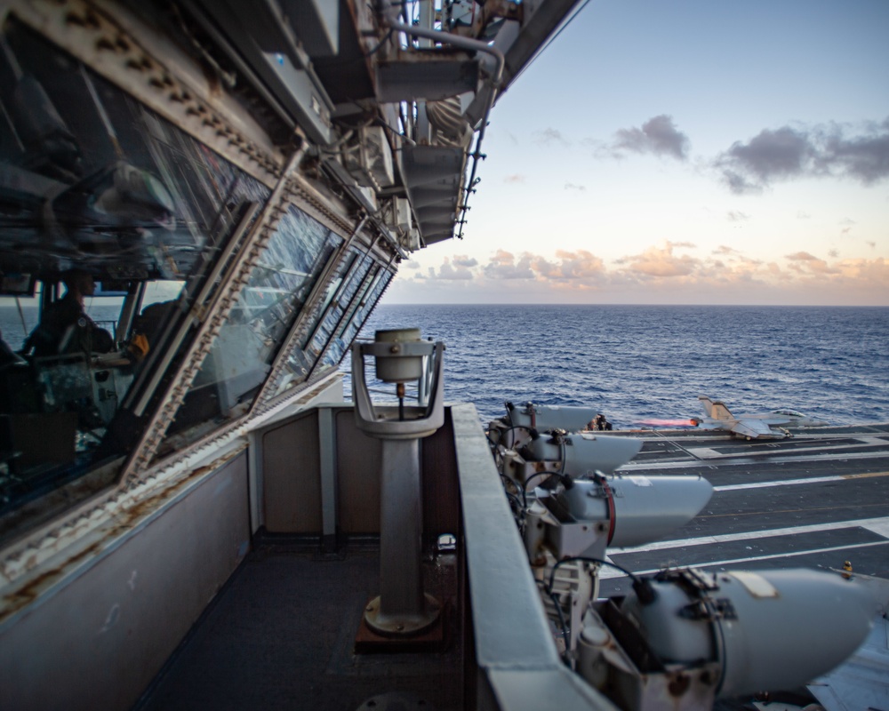 Nimitz Conducts Flight Operations